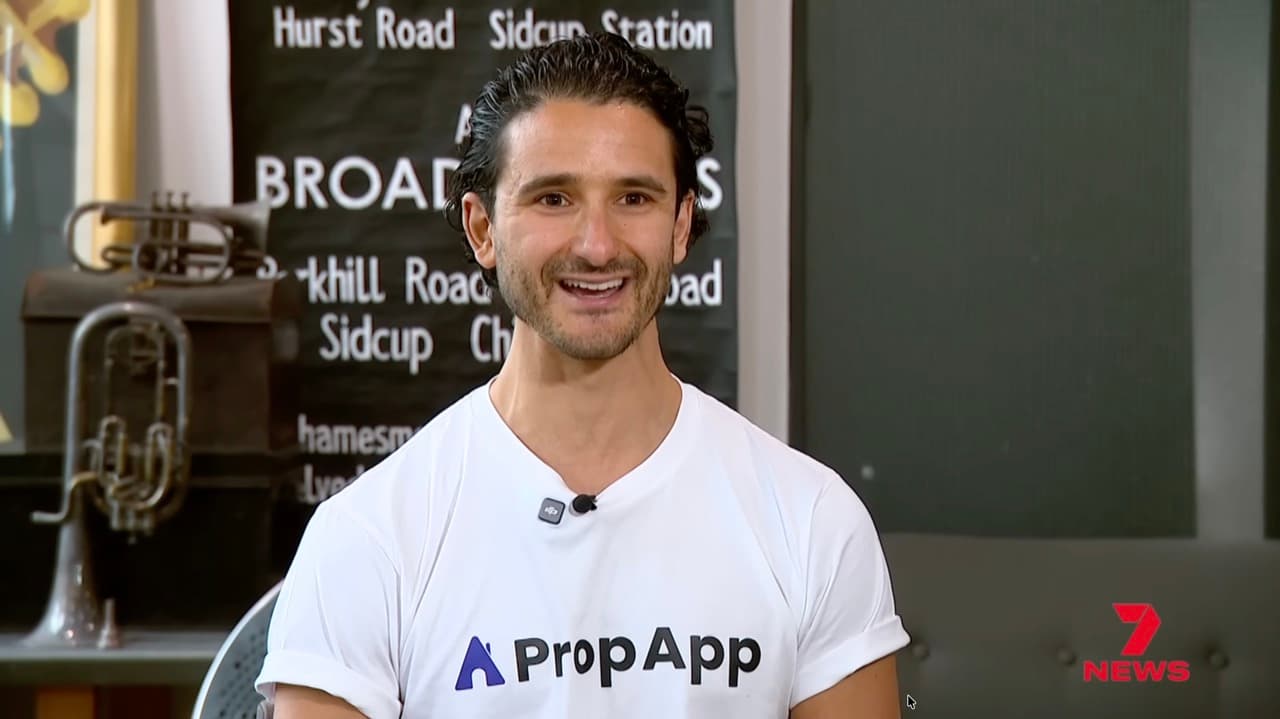 PropApp featured in a 7NEWS interview